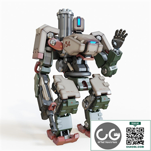 Overwatch bastion toy