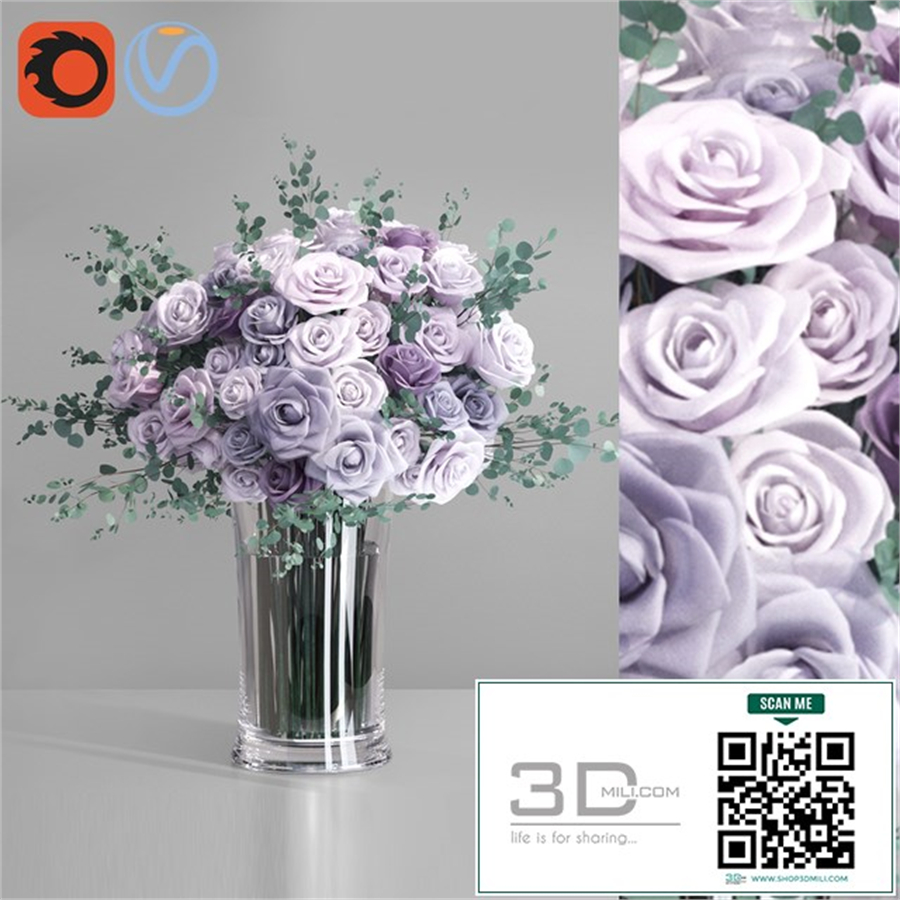 Lavender Europe Roses Bouquet