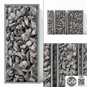 Small Gabion stone rockl / Small gabions with stones