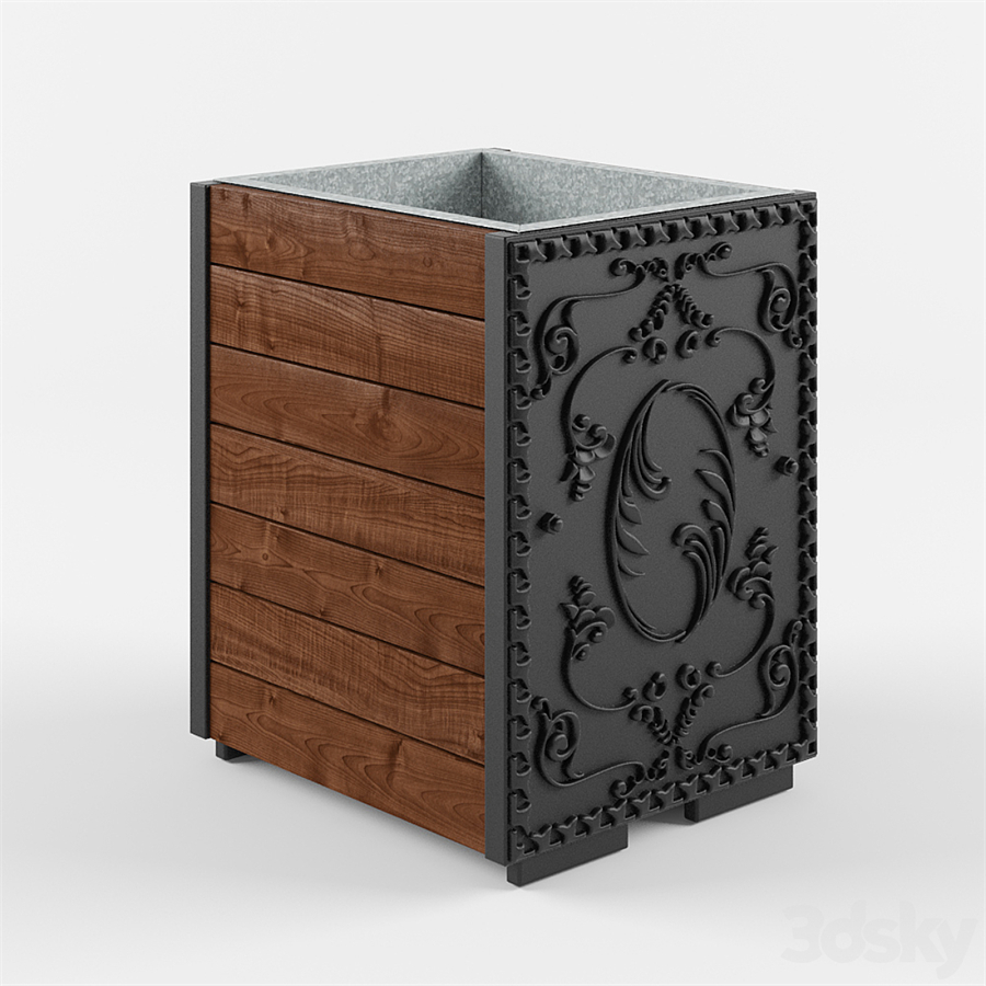 Street urn