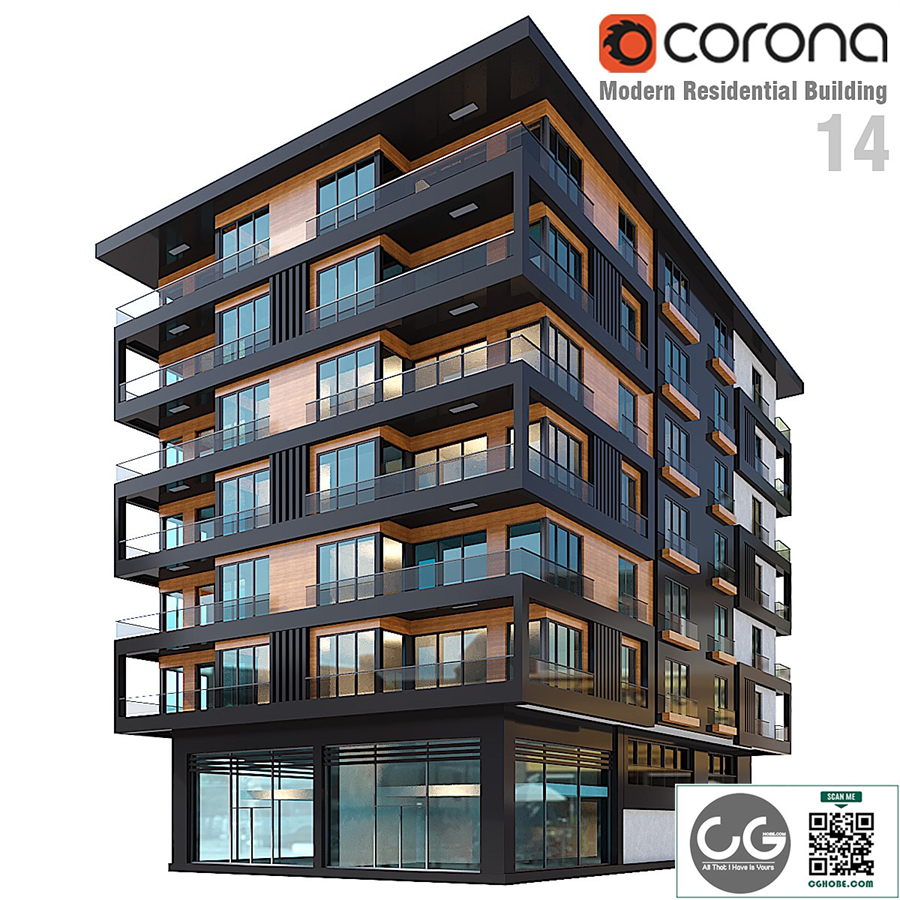 Modern Residential Building 014