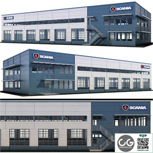 Service box for Scania trucks