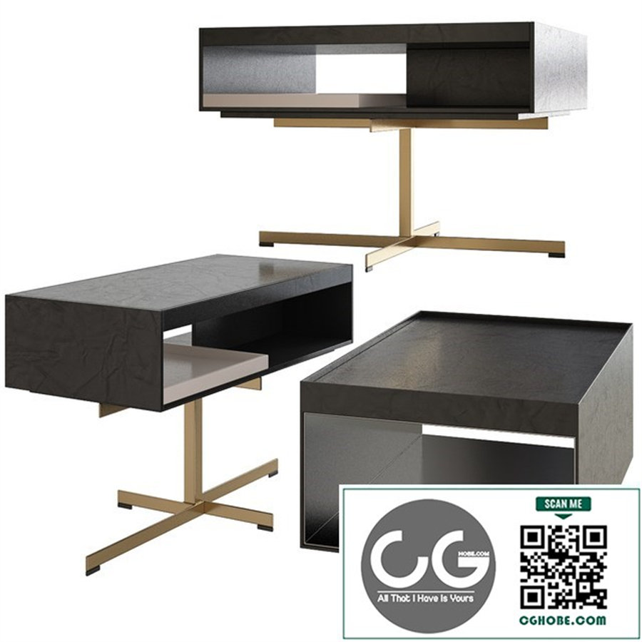 Close Minotti coffee tables