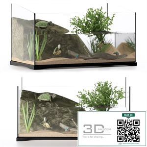 Terrarium for turtles