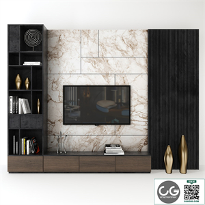 Tv wall set_ 03