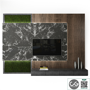 Tv wall set_ 04