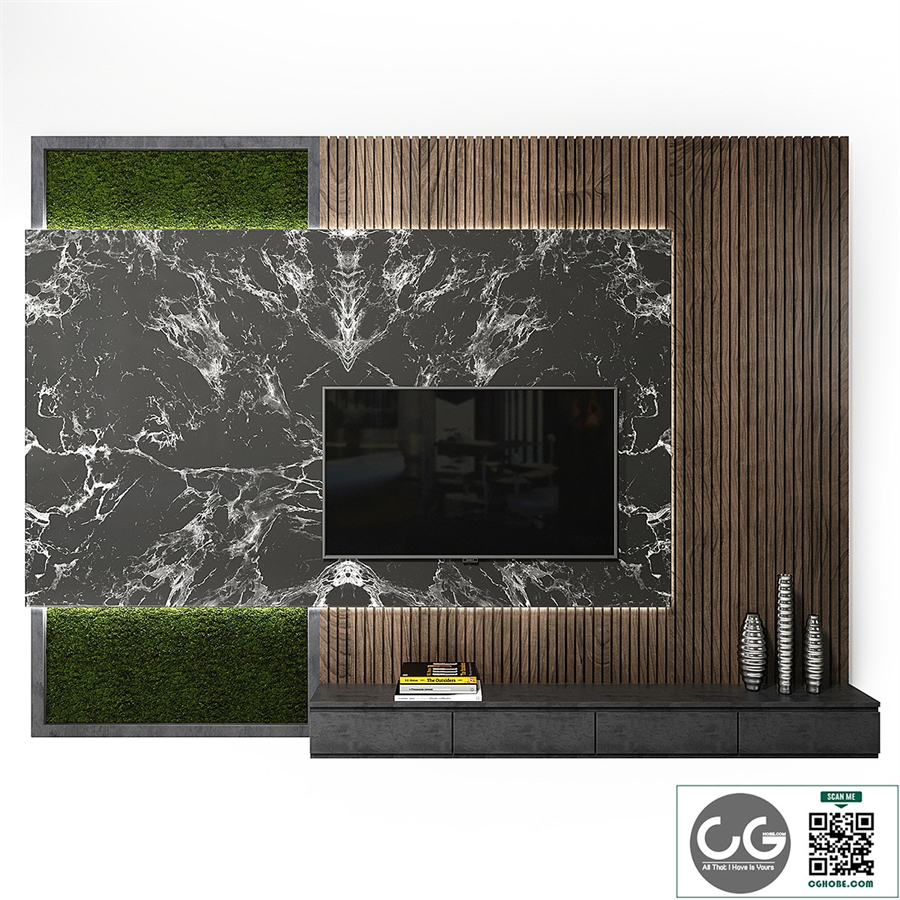 Tv wall set_ 04