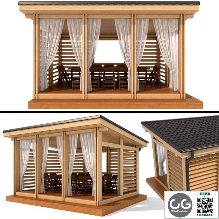 Arbor in a modern style