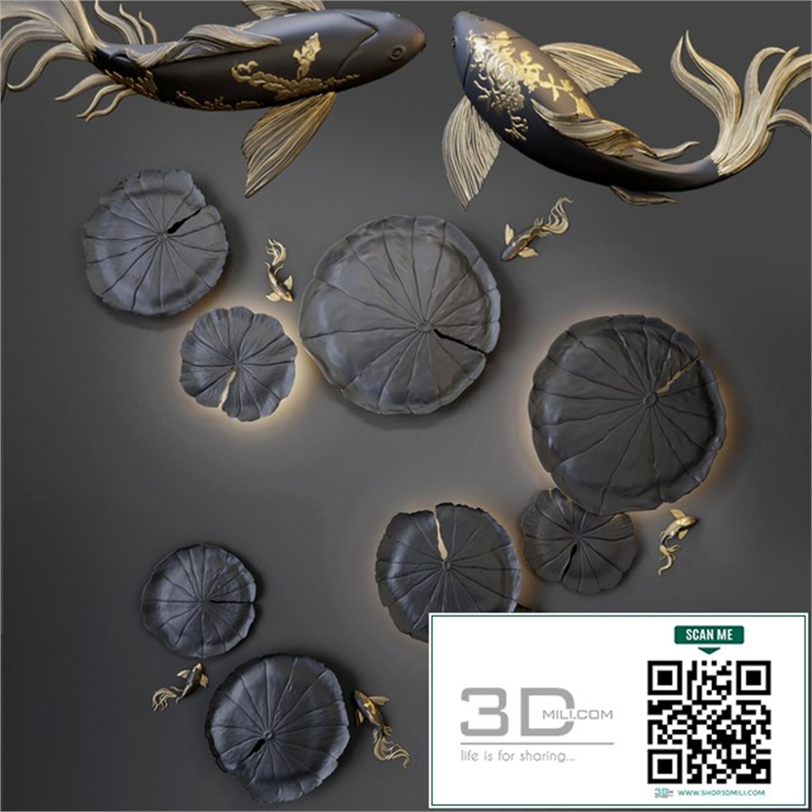 Wall decor - Water Lily