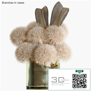 Branches in vases # 20