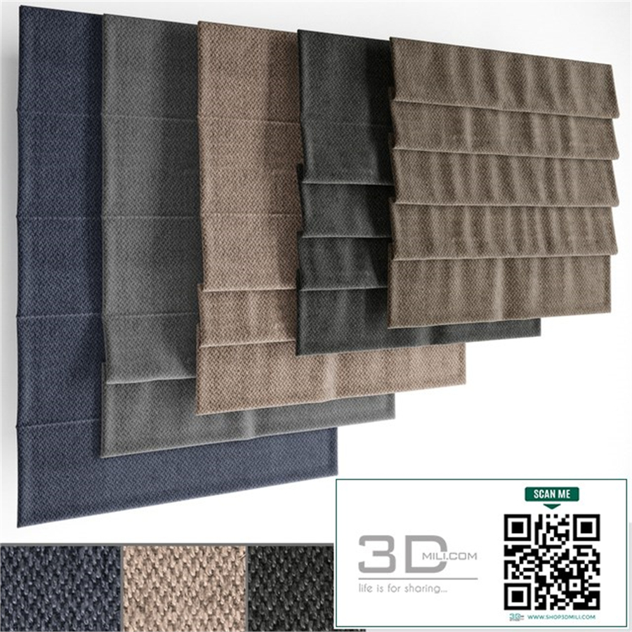Roman blinds set 23