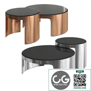 Eichholtz - Coffee Table Piemonte set of 2