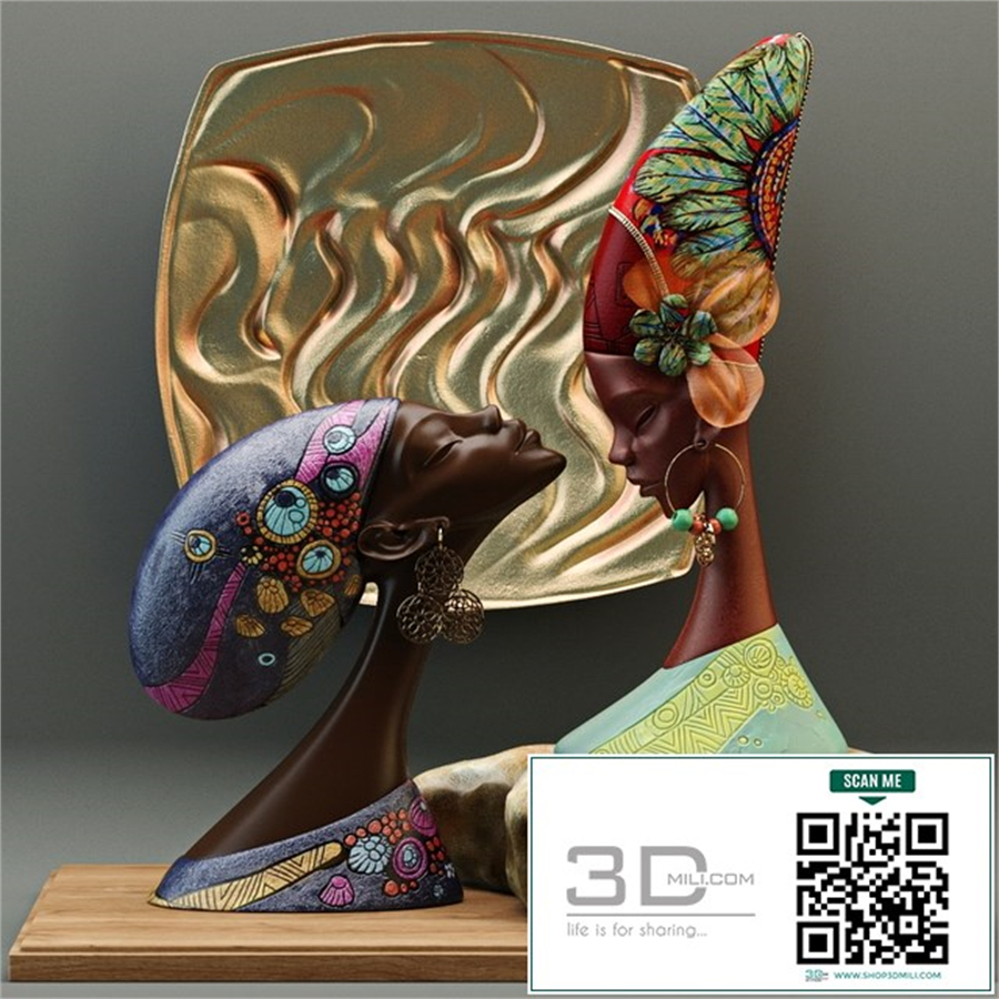 African sculptures - Factory 