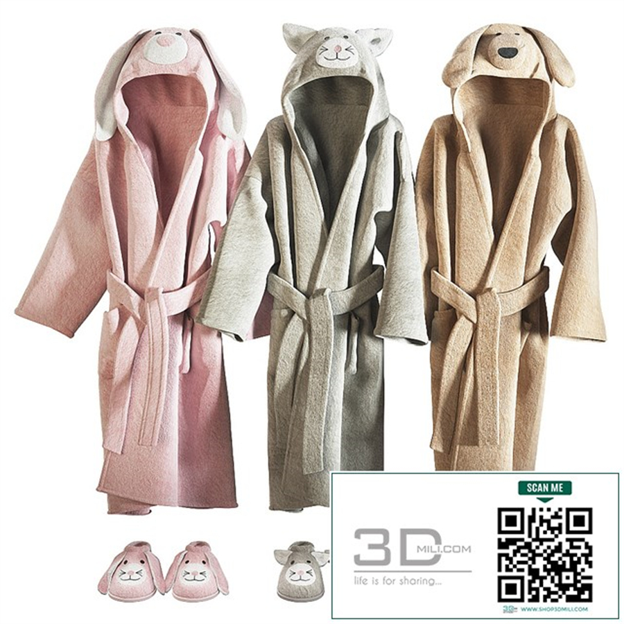 Animal bathrobe by RESTORATION HARDWARE