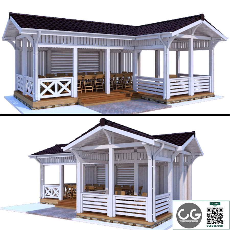 Arbor in a modern style