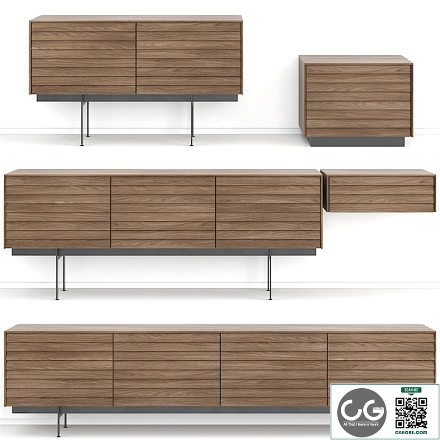 Punt mobles - Sussex (sideboards, stands)