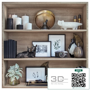 Bookshelf decor 2