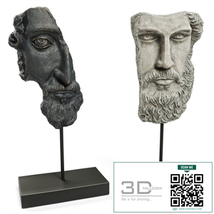 ANCIENT GREEK SCULPTURE POSEIDON and ZEUS