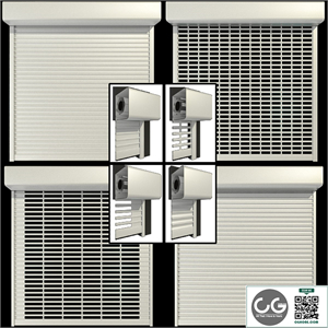 Roll shutter systems
