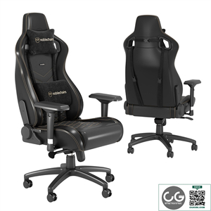 Noblechairs Epic Black / Gold Gaming Chair