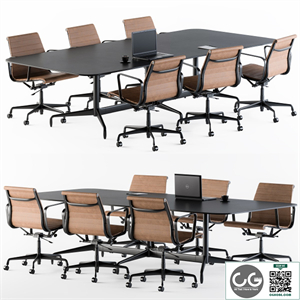 Meeting Table with office chair