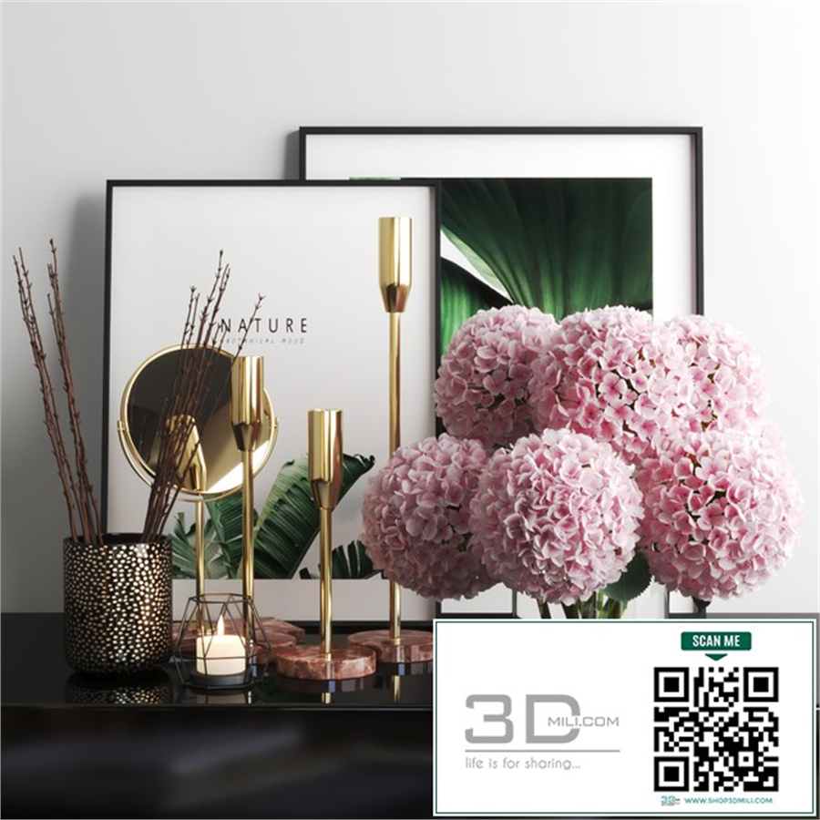 set354 -Hydrangea red