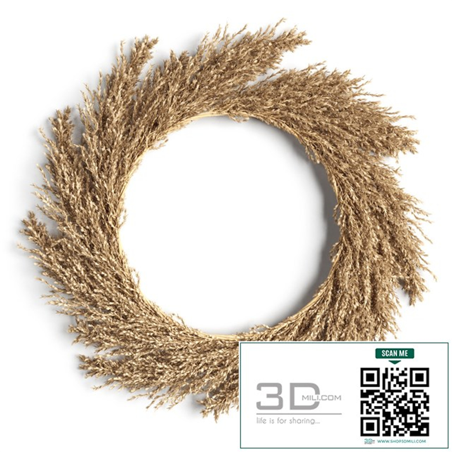 Pampas wreath
