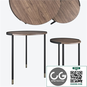 Set of 2 tables ALINER CC0756M46, La Forma