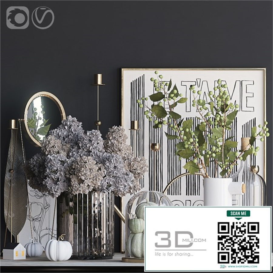 Autumn decorative set 6