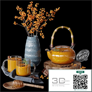Honeycomb decorative set