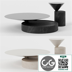 Laurel coffee tables by De La Espada
