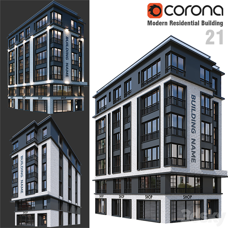 Modern Residential Building 21