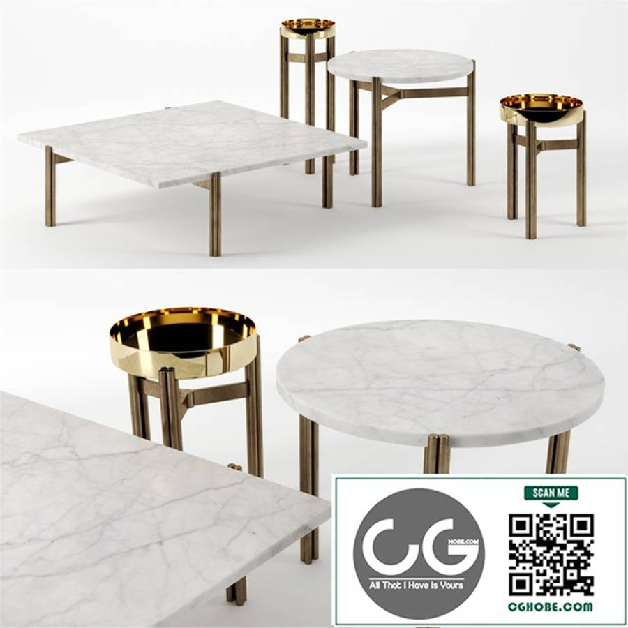 Twelve tables set 2 by Gallotti & Radice