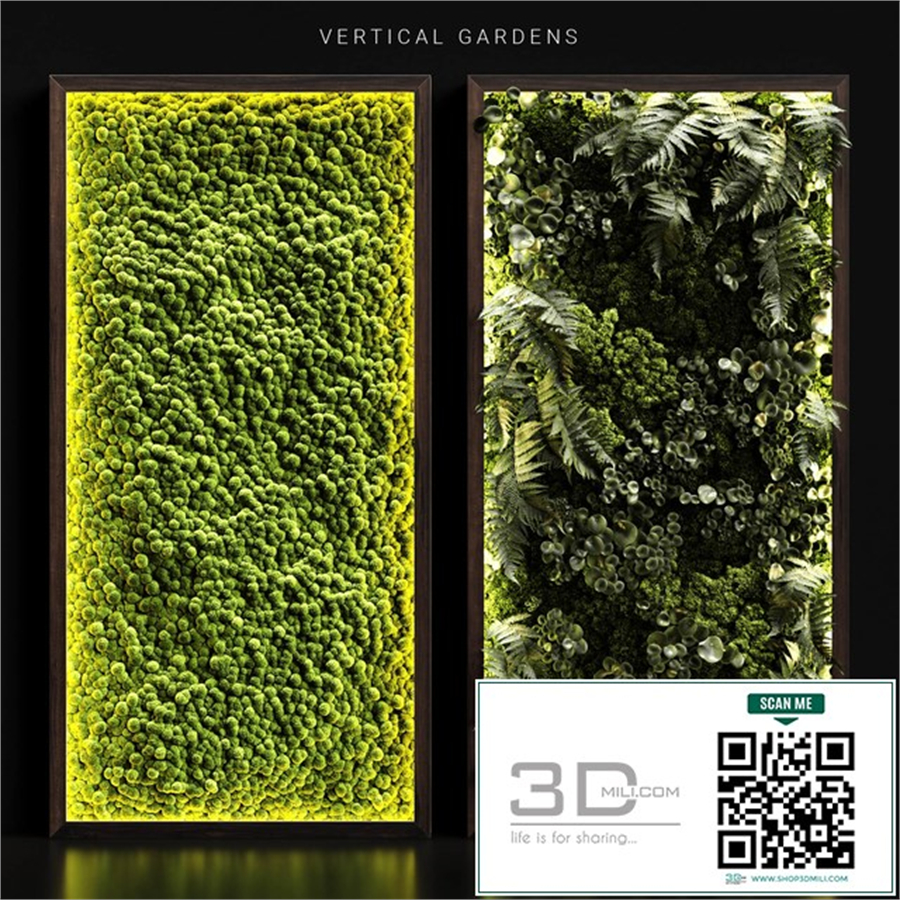 Vertical gardens
