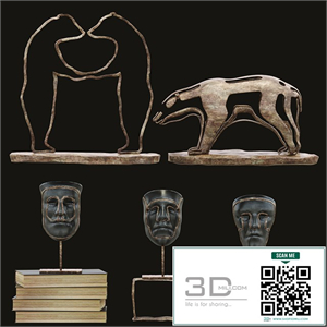 Decorative set bear 4