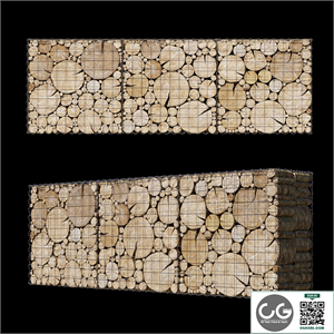 Wooden gabion 6