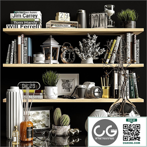 Decorative set shelves 2