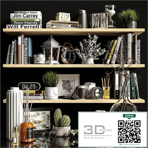 Decorative set shelves 2