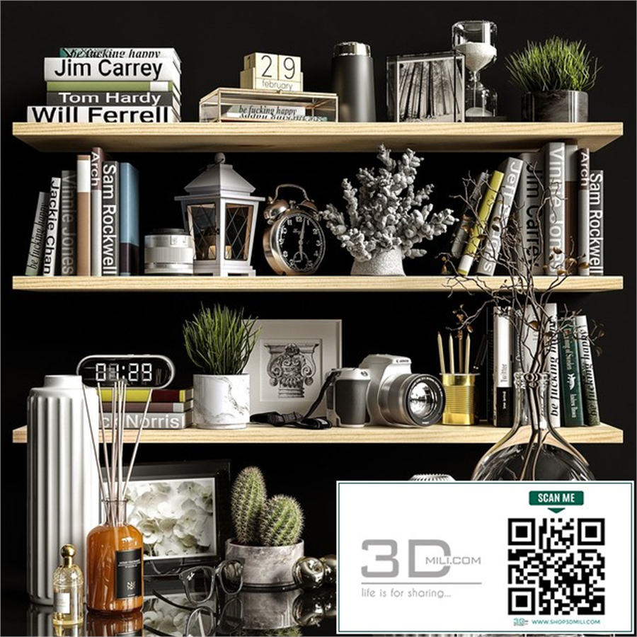 Decorative set shelves 2