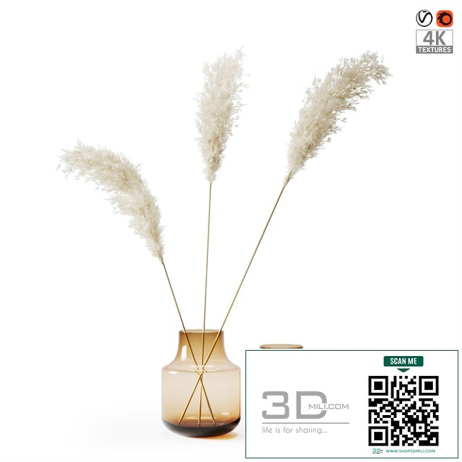 Pampas grass bouquet