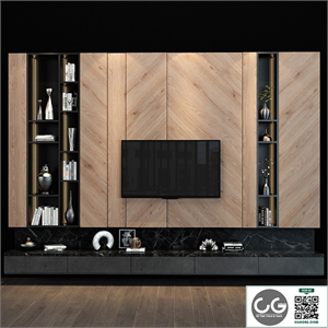 TV shelf 087