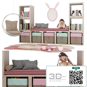 Set for decorating a nursery