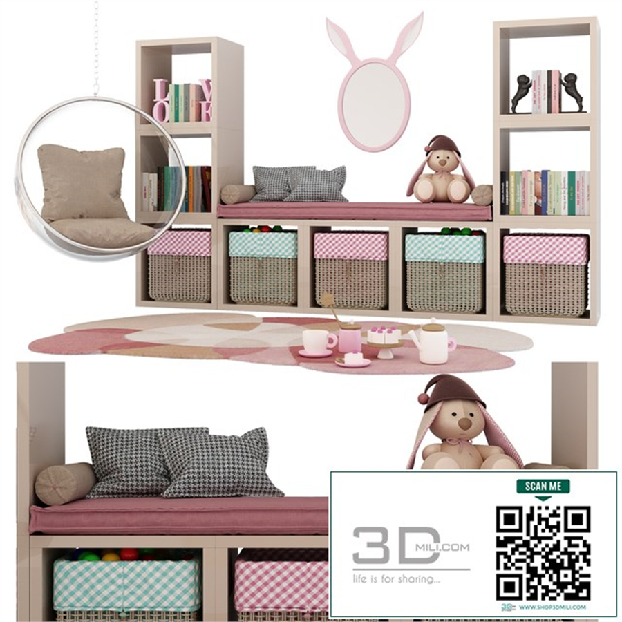 Set for decorating a nursery