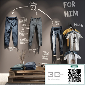 Cloth Store Display Col1