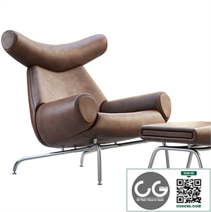The Ox Chair and Ottoman