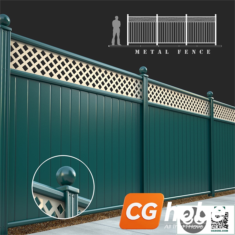 metal fence