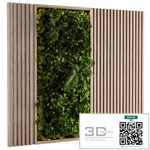 Wooden Vertical Garden - Wall Decor