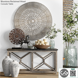 Pottery Barn BLUESTONE RECLAIUMED WOOD CONSOLE TABLE