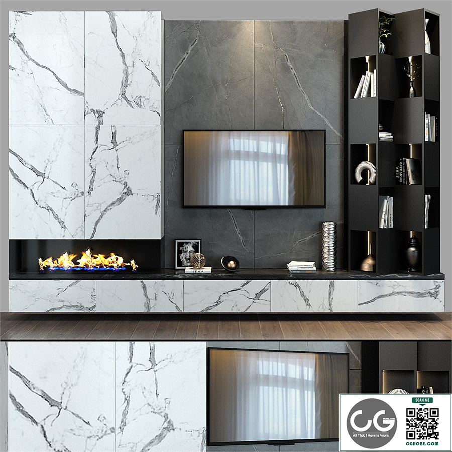 TV shelf 0107