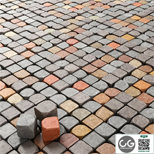 Cube stone granite decoration / Stone cubes for decoration. (Paving stones)
